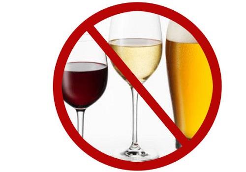 запрет на алкоголь