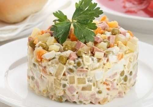 Зимний салат