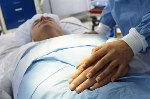 Пальпация живота