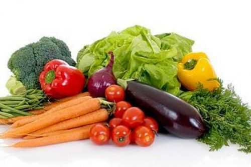 Свежие овощи