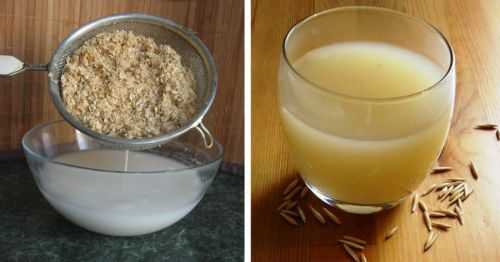 Овсяный отвар