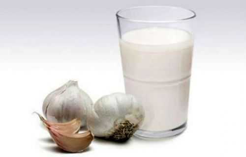 Чеснок и кефир