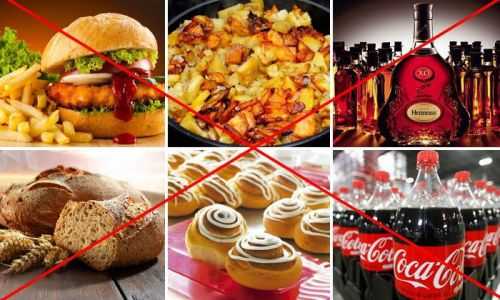 Запрещенные продукты при циррозе