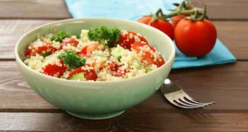 Каша с овощами