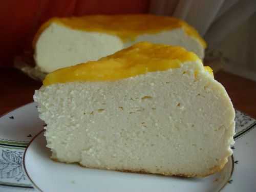 Диетический творожный пудинг