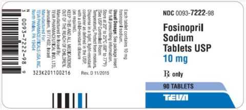 Фозиноприл