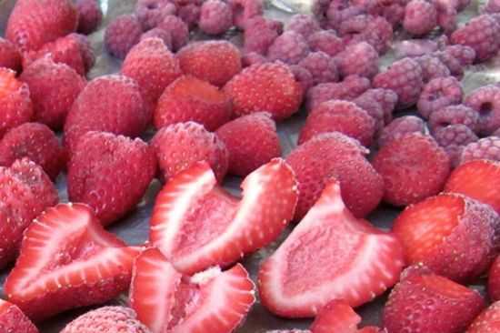 Клубника и малина