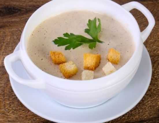 Грибной суп-пюре