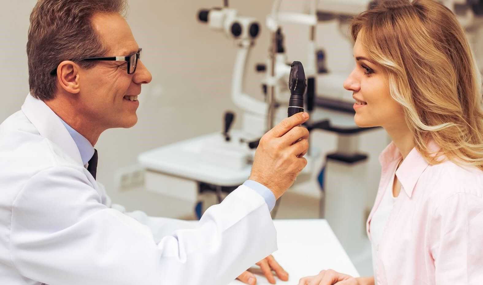 исследование сетчатки глаз