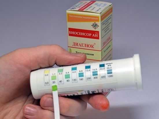Экспресс-тест на сахар