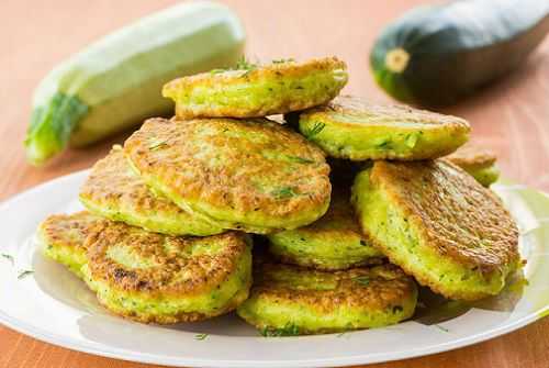 Кабачковые оладьи