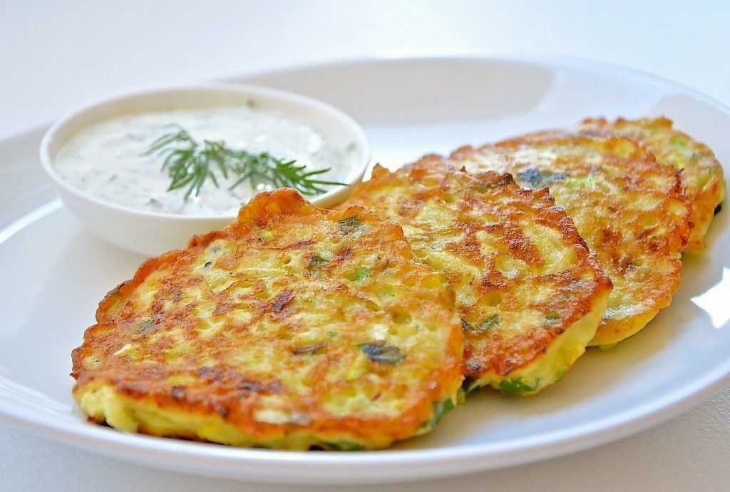 Фруктово-овощные оладьи