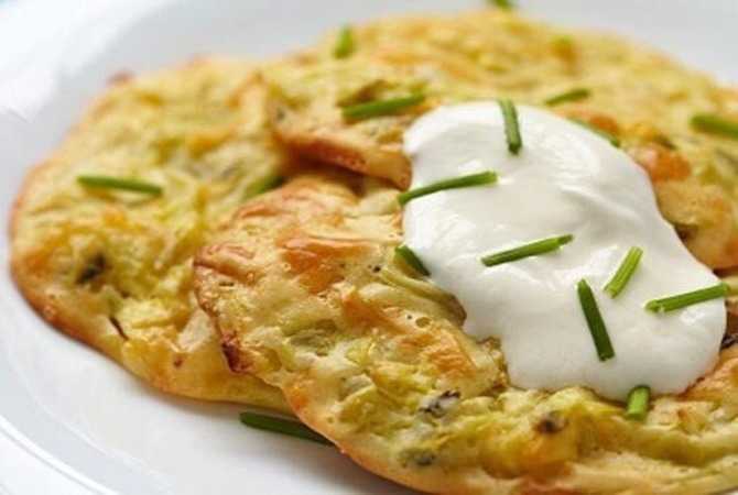 Капустные блины