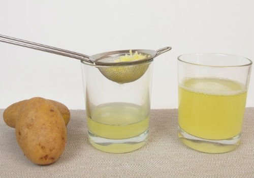 приготовление картофельного сока