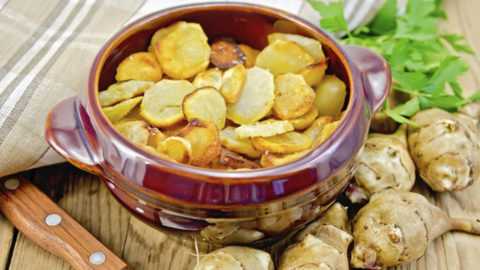 Клубни «солнечного корня» - ценный источник калия, и в отличие от картофеля они не содержат крахмал