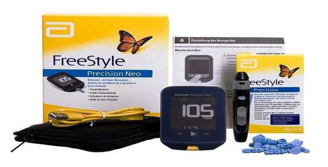 Комплектация глюкометра