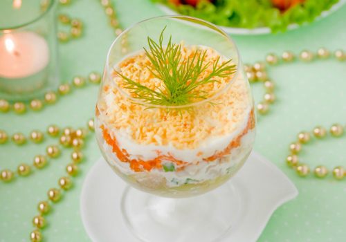 диетическая Мимоза