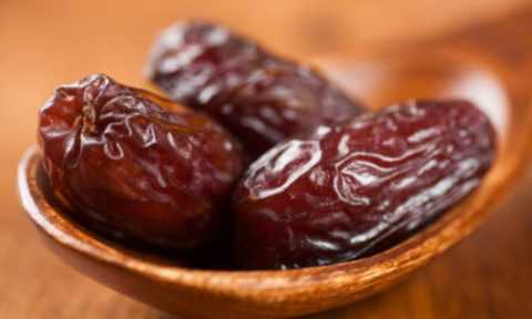 Очищение финиками.