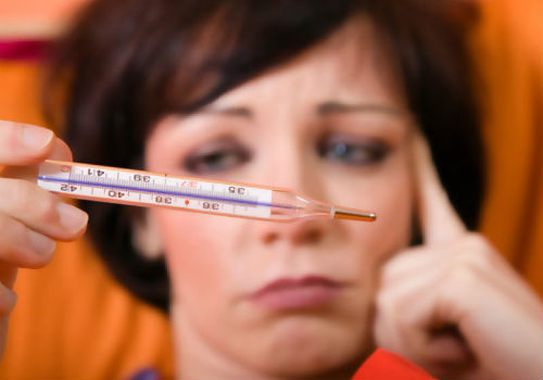 высокая температура на градуснике