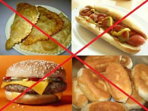 Запрещенные продукты