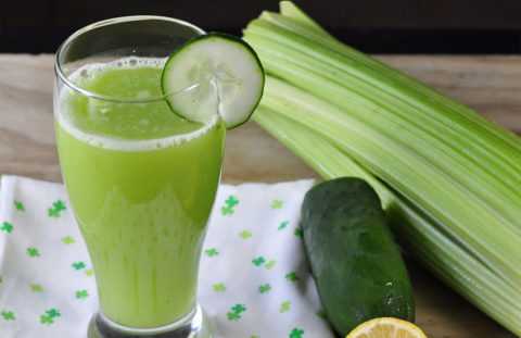 При возможности, выпивайте 1 раз в день 200 мл сока огурца с черешковым сельдереем При возможности, выпивайте 1 раз в день 200 мл сока огурца с черешковым сельдереем