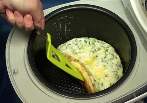 приготовление омлета в мультаврке