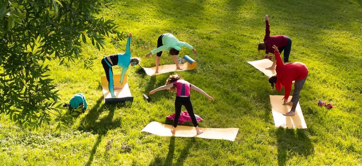 регулярные занятия на свежем воздухе