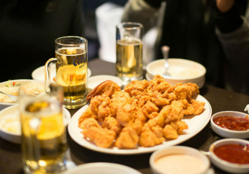 жирная пища и алкоголь