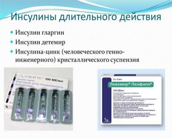Длинный инсулин