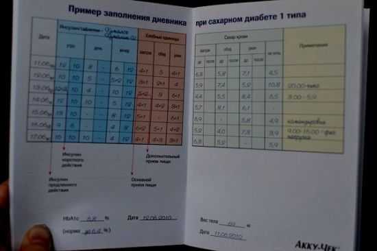 Дневник диабетика