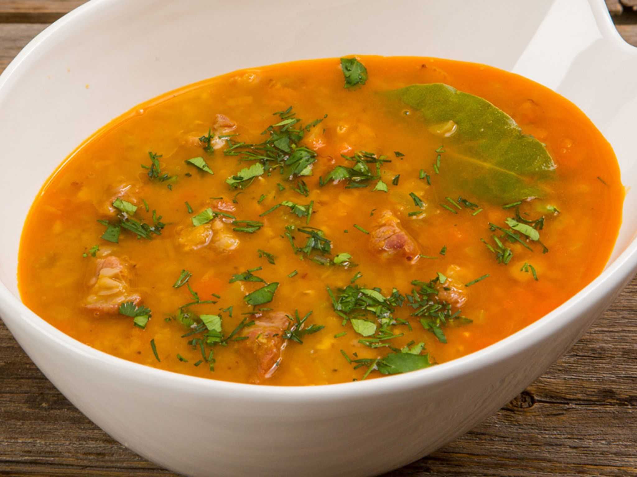 Суп из чечевицы