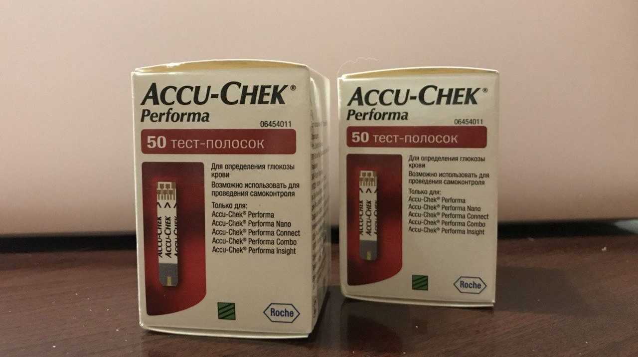 тест-полоски Акку-Чек Перформа Нано