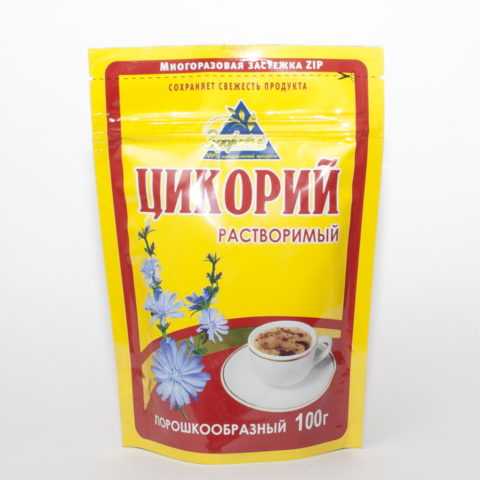 Упаковка напитка из цикория Упаковка напитка из цикория